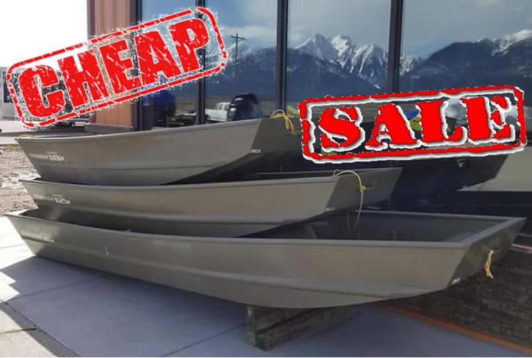 Cheapest Jon boats