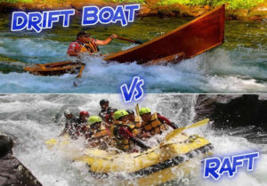 Drift Boat vs Raft. Cost, Capacity, Use and Convenience – Flat Bottom ...